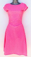 Ladies' Size XS - Polka Dots on Neon Pink