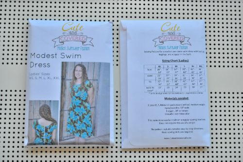 Ladies' Swimwear Pattern  (XS, S, M, L, XL, XXL)